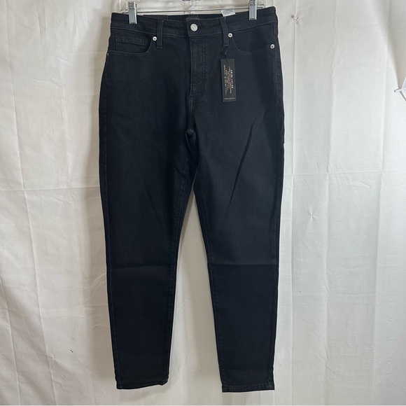 Banana Republic Womens Curvy Vintage Stretch Black Skinny Jean 30/10 - Picture 1 of 6